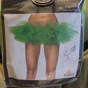 Leg Avenue Green Organza Tutu